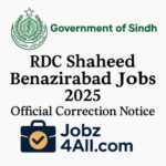 RDC Shaheed Benazirabad